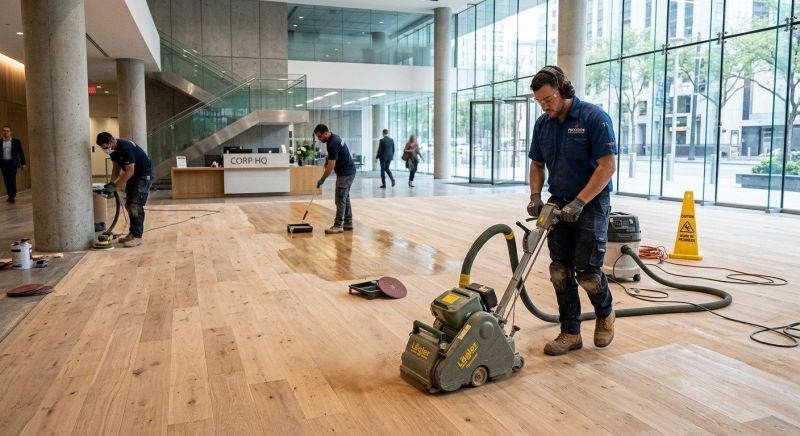 Our team working on Flooring Service projects in Monroe Township, NJ