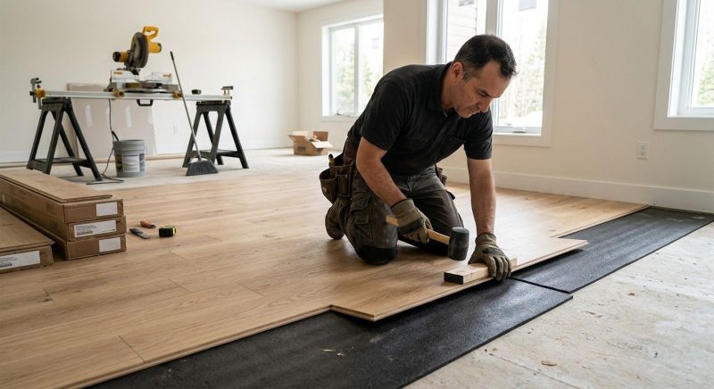 Engineered Wood Installation in Monroe Township, NJ