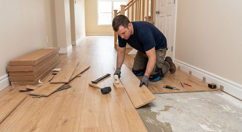 Laminate Floor Installation in Monroe Township, NJ