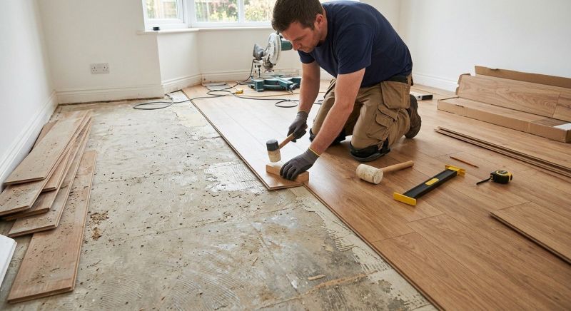 Laminate Floor Replacement in Bordentown, NJ