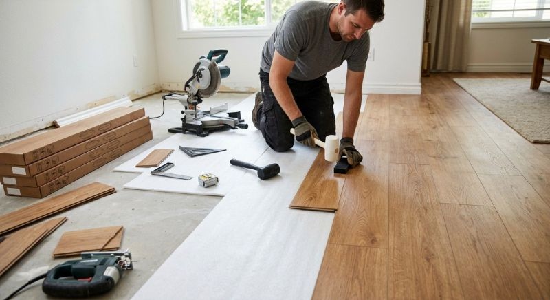 Laminate Floor Replacement in Hunterdon County, NJ