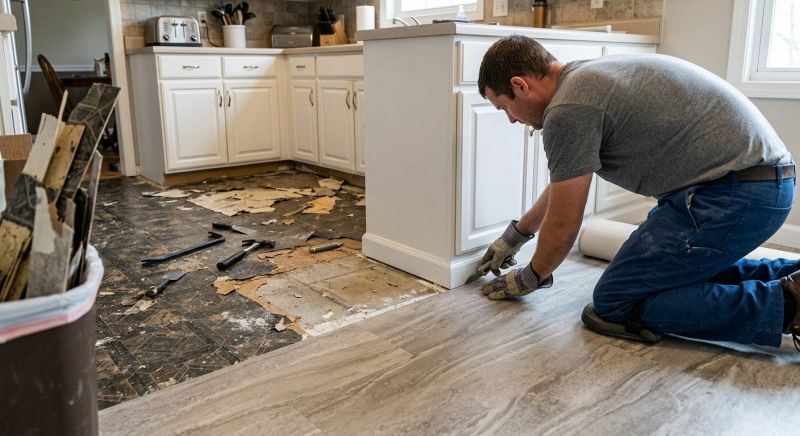 Linoleum Floor Installation in Gillette, NJ