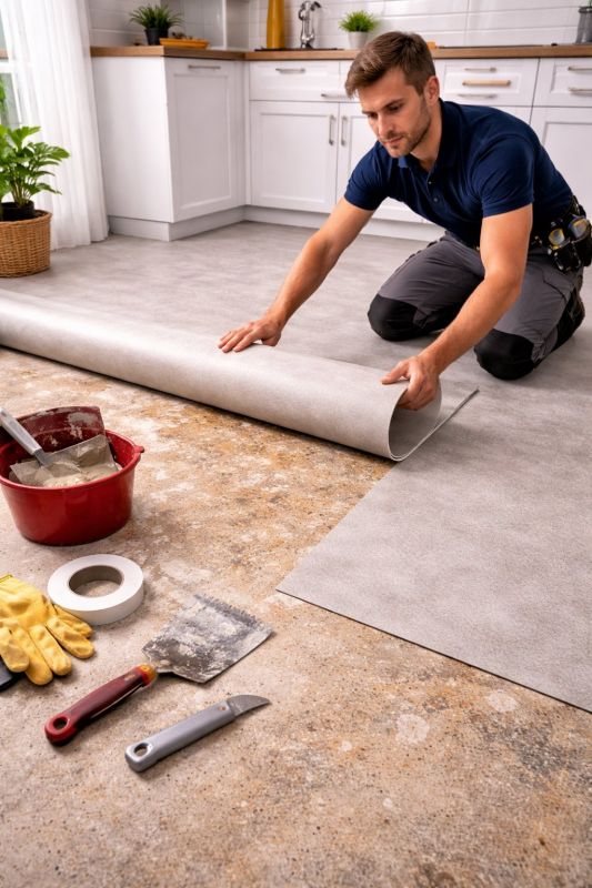 Linoleum Floor Installation in Trenton, NJ