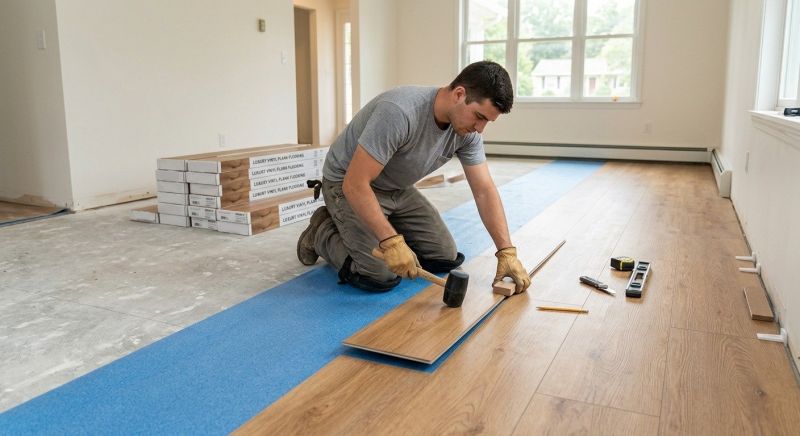 Lvt Flooring Installation in Colonia, NJ