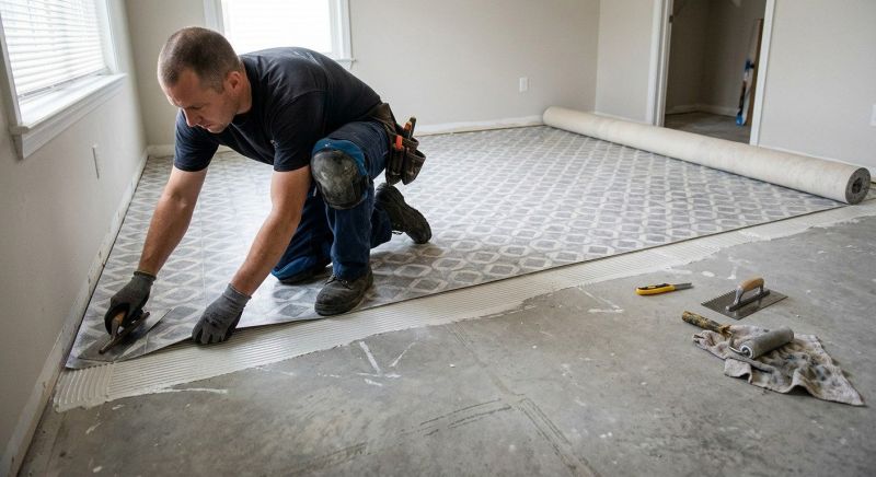 Sheet Linoleum Installation in Middletown, NJ