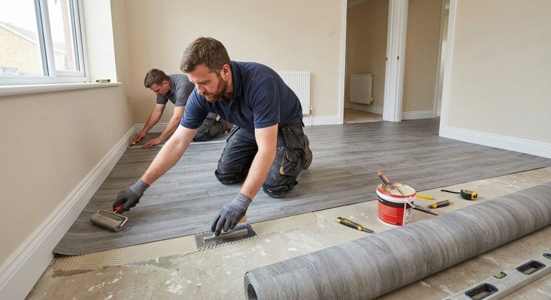 Sheet Vinyl Installation in Carteret, NJ