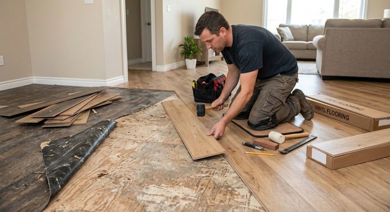 Vinyl Flooring Installation in Holmdel, NJ