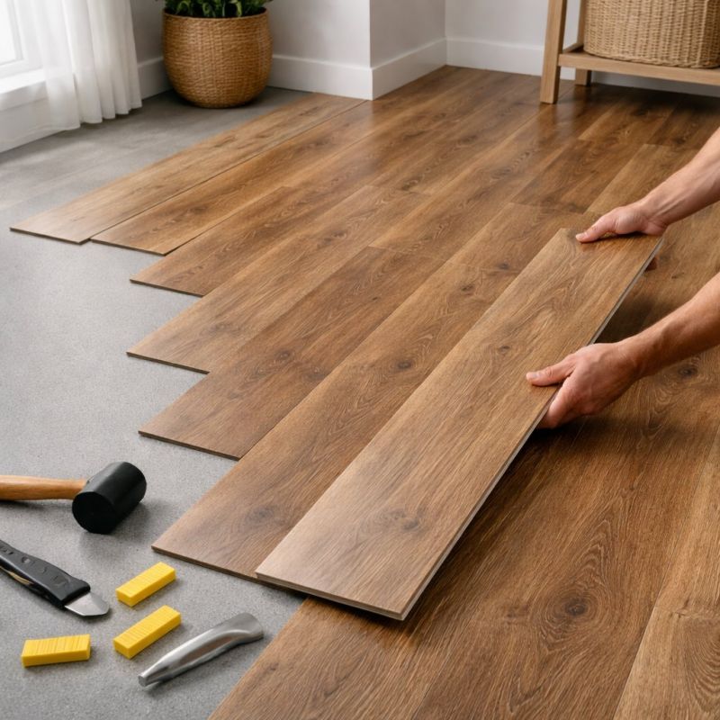 Vinyl Plank Floor Installation in Monroe Township, NJ